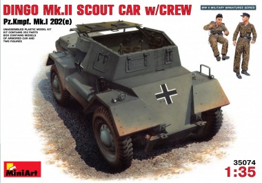 MiniArt 35074 Dingo Mk.I 202 mit Crew 