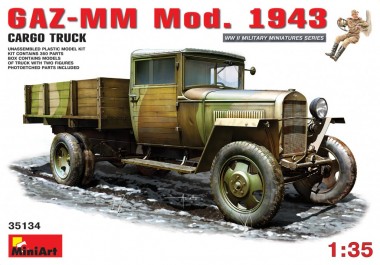 MiniArt 35134 GAZ- MM Mod. 1934 Cargo Truck  
