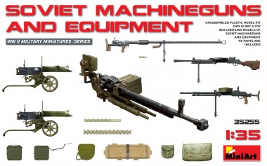 MiniArt 35255 Soviet Machineguns & Equipment 