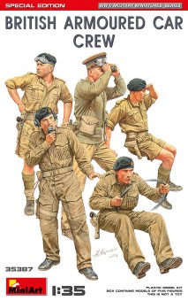 MiniArt 35387 British Armoured Car Crew. Special Ed. 