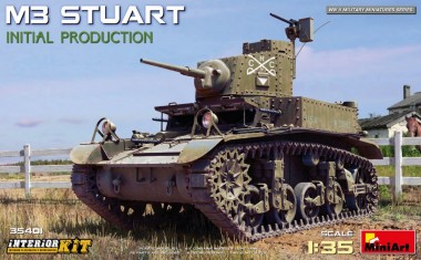 MiniArt 35401 M3 Stuart (Initial Prod.) Interior kit 