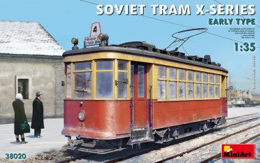 MiniArt 38020 Soviet Tram X-Serie Early Type 