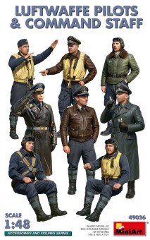 MiniArt 49026 Luftwaffe Pilots and Command Staff 