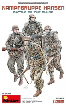 MiniArt 53051 Kampfgruppe Hansen. Battle of the Bulge 