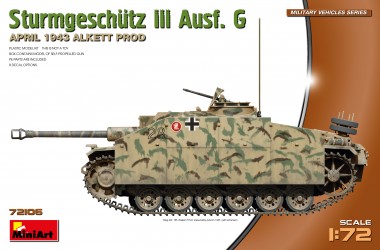 MiniArt 72106 StuG III Ausf. G Prod. April 1943 