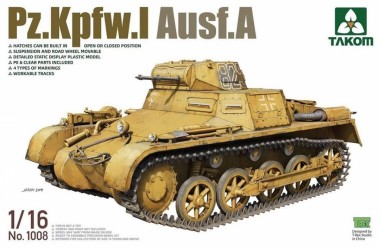 Takom 1008 Pz.Kpfw.I Ausf.A 