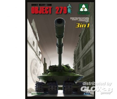 Takom 2001 Soviet Heavy Tank Object 279 3in1 