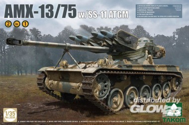 Takom 2038 French Light Tank AMX w. SS-11 ATGM 