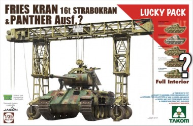 Takom 2108 Fries Kran 16t & Panther Ausf. ? 