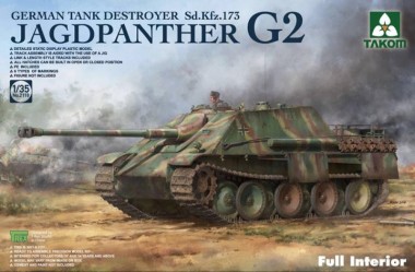 Takom 2118 Jagdpanther G2 Sd.Kfz.173
 Full Interior 