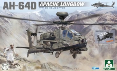 Takom 2601 AH-64D Apache Longbow Attack Helicopter 