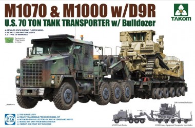 Takom 5002 M1070 & M1000 w/D9R 