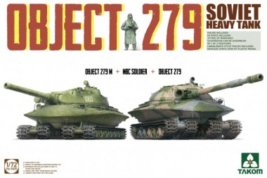 Takom 5005 Soviet Heavy Tank Object 279 (Set of 2) 
