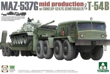 Takom 5013 MAZ-537G  w/ChMZAP-5247G 