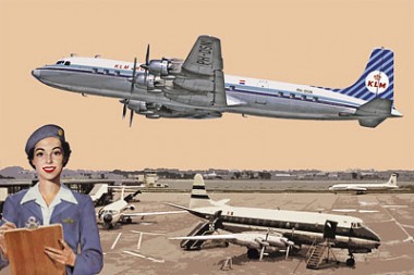 Roden 302 Douglas DC-7C Royal Dutch Airlines (KLM) 