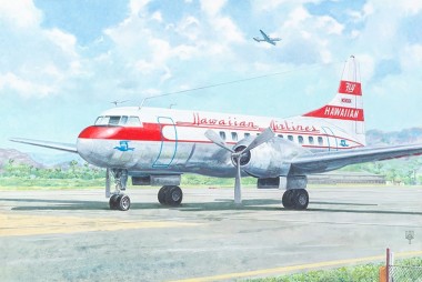 Roden 334 Convair CV-340 Hawaiian Airlines 