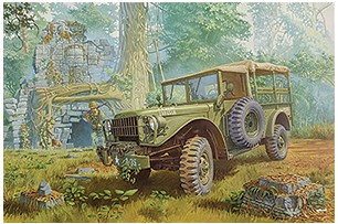 Roden 806 Dodge M-37 3/4 ton 4x4 cargo truck 