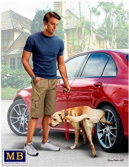 Master Box Ltd. MB24049 Bart & Radley (dog) 