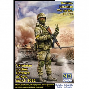 Master Box Ltd. MB24085 Ukrainian soldier, Defence of Kyiv 