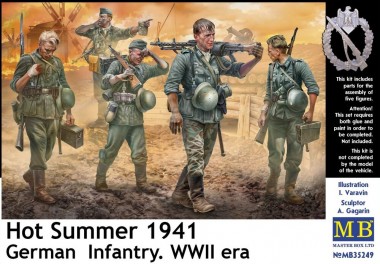 Master Box Ltd. MB35249 Hot Summer 1941 - German Infantry 