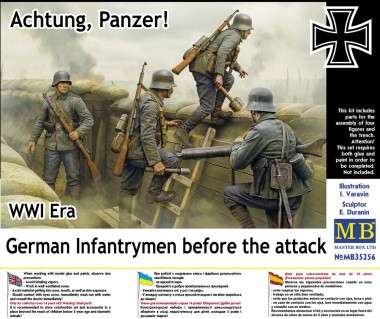 Master Box Ltd. MB35256 German Infantrymen before the attack 