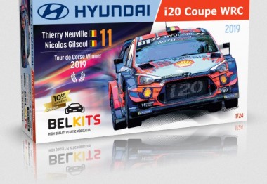 Modellbau 014 Hyundai i20 Coupe WRC Tour de Corse 2019 
