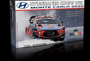 Modellbau 021 Hyundai i20 Coupe WRC Monte Carlo 2020 