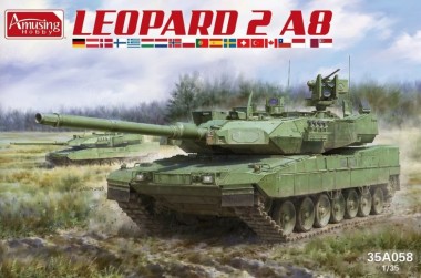 Modellbau 35A058 Amusing Hobby: Leopard 2 A8 