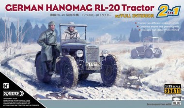 Modellbau 35A11 SABRE Model: Hanomag RL-20 Tractor 