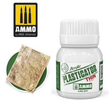 Modellbau A.MIG-2075 AMMO by MIG Jimenez: Plasticator Thin 