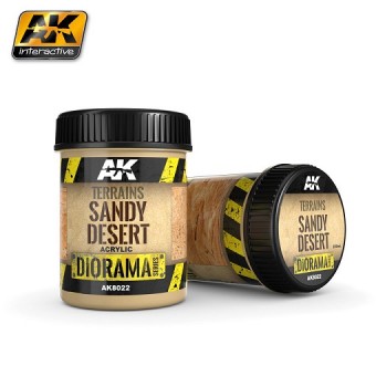 Modellbau AK8022 Terrains Sandy Desert - Acrylic 250ml 