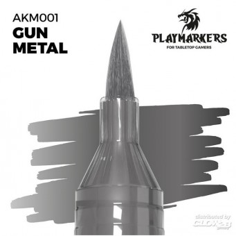 Modellbau AKM001 AK Interactive: Playmarker Gun Metal 