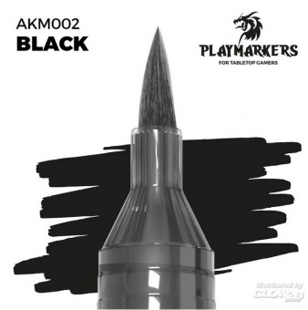 Modellbau AKM002 AK Interactive: Playmarker Black 