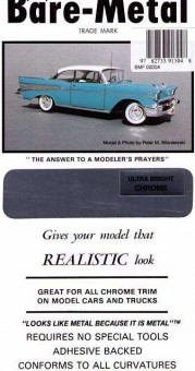Modellbau BMF00004 Bare Metal - Ultra Bright Chrome Folie 