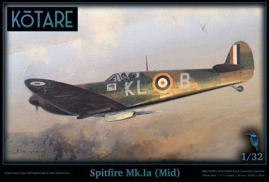 Modellbau K32001 Kotare: Spitfire Mk.Ia (Mid) 