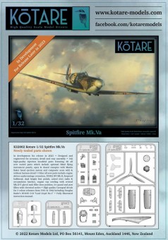 Modellbau K32002 Kotare: Spitfire Mk.Va 