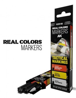 Modellbau RCM106 AK: Set 3 Real Colors Marker Tacitical M 
