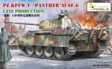 Modellbau VS720003 Pz.Kpfw. V 'Panther' Ausf. G
 Late Prod. 