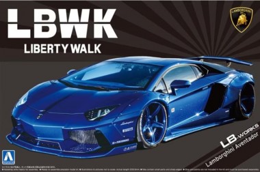 Aoshima 05991 LB-Works Lamborghini Aventador Ver.2 