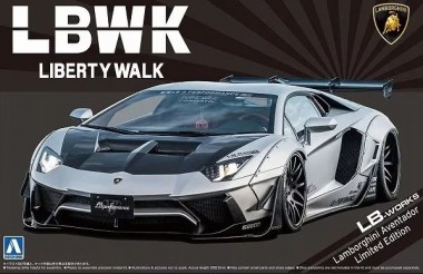 Aoshima 05993 LB-Works Lamborghini Aventador Ver.1 