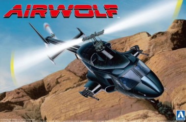 Aoshima 06352 Airwolf - with optional clear body 