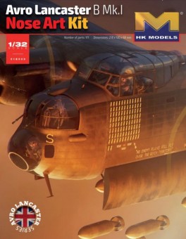 HongKong Models 01E033 Avro Lancaster B Mk.I- Nose Art Kit 