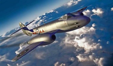 HongKong Models 01E06 Gloster Meteor F.4 