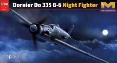 HongKong Models 01E21 Dornier Do 335 B-6 Nightfighter 