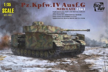 Border Model BT-001 Pz.Kpfw.IV Ausf.G Mid/Late  2 in 1 