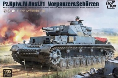 Border Model BT-003 Panzer IV Ausf. F1 mit Zusatzpanzerung 