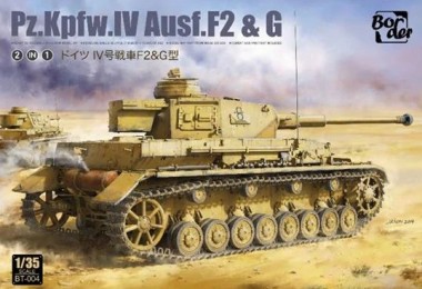 Border Model BT-004 Pz.Kpfw.IV Ausf. F2 & G 