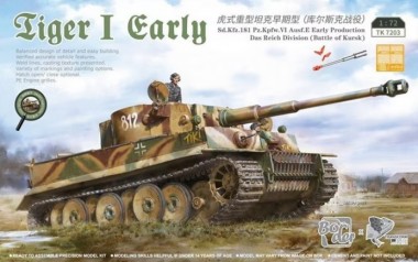 Border Model TK-7203 Tiger I Early - Sd.Kfz.181 