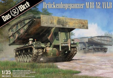Das Werk DW35025 Brückenlegepanzer M48 A2 AVLB 