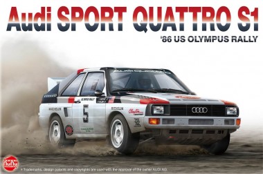 Nunu Model Kit. PN24023 Audi Sport Quattro S1 '86 Olympus Rally 